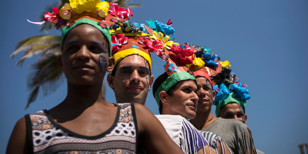Members of Cuba's LGBT community take part in a gay pride parade in Havana, Cuba. Photo / AP