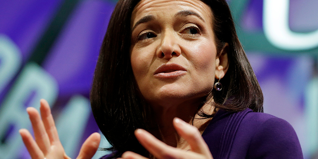 Facebook Chief Operating Officer Sheryl Sandberg. Photo / AP