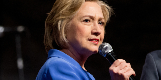 Democratic presidential candidate Hillary Clinton. Photo / AP