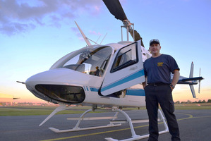 David Kerr began his career as a real estate entrepreneur and had created a successful business by the time he was 35, but he loved helicopters so got his pilot's licence. Supplied