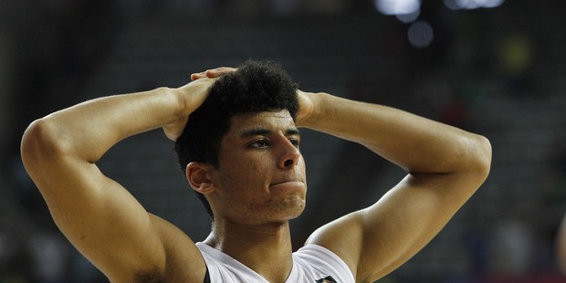 New Zealand's guard Tai Webster during the 2014 FIBA World basketball championships. Photo / Getty Images
