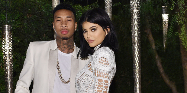 Tyga and Kylie Jenner during happier times. Photo / Getty Images.