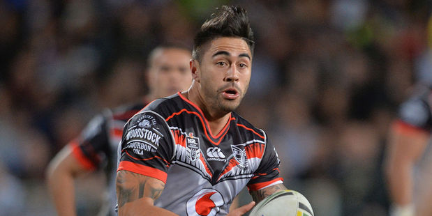 Shaun Johnson of the Warriors. Photo / Getty