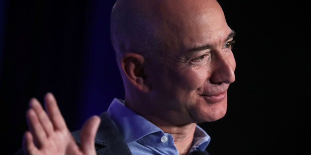 Amazon CEO Jeffrey P. Bezos. Photo / Getty Images