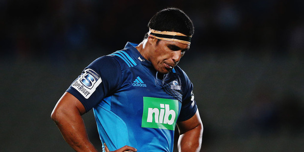 Tanerau Latimer of the Blues. Photo / Getty Images.