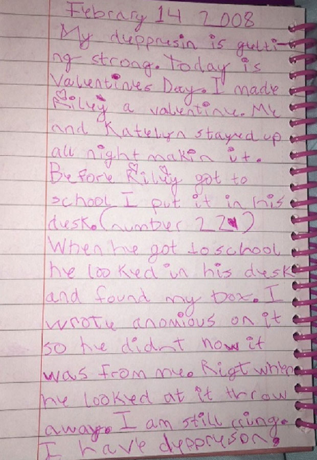 Madie's Valentine's Day efforts were all for nothing. Photo / Twitter, Madie Cardon