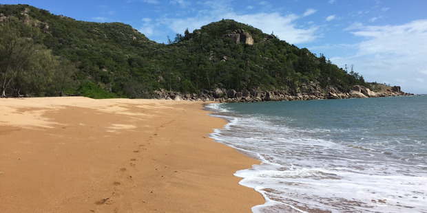 The western end of Horseshoe Bay, on Magnetic Island.