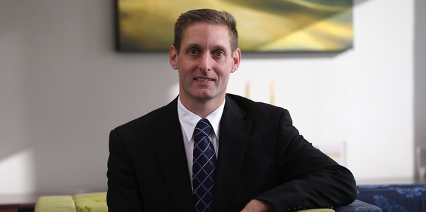 Richard Keys became Abano's chief financial officer at the age of 33. Photo / Doug Sherring