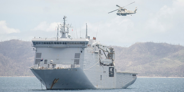 Philip Wiig groped the woman at the base's bar after a function on board HMNZS Canterbury four years ago. Photo / File