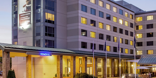 The Novotel Lakeside Rotorua.