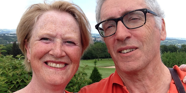 Margaret de Vries and Philip de Vries in happier times. Photo / Supplied