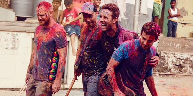 British band Coldplay.