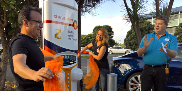 Charge Net NZ electric vehicle charging network. Photo / Supplied