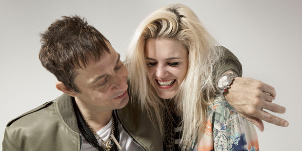 Jamie Hince and Alison Mosshart of The Kills.