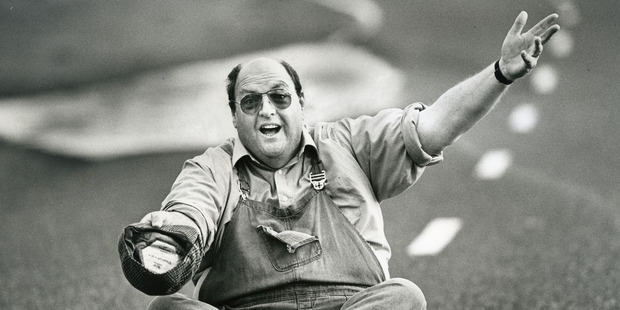 Ian Watkin goes cap-in-hand seeking financial help to get the theatre company to Zurich. 28th June 1994. Photo / NZH