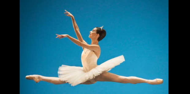 Hannah O'Neill danced the lead role in Swan Lake with the Paris Opera Ballet last year.