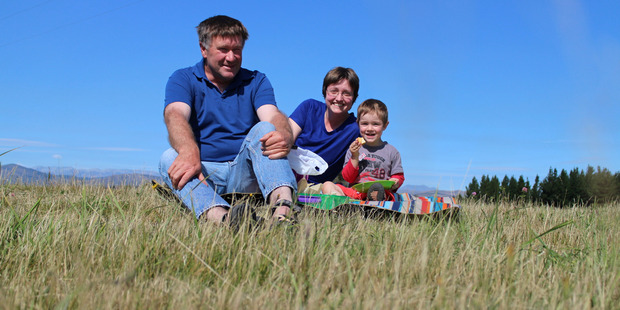 Ken and Jasmin White are seeking a surrogate in their quest for a sibling for their son, Lucas. Photo / Supplied