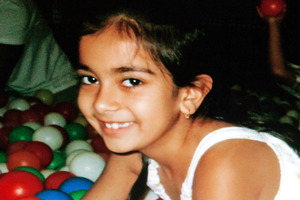 Katikati Primary School's Jasnoor Kaur, 8, died in the fatal car crash near the Kaimai Ranges in 2014. Photo/file
