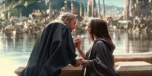 A scene from Marvel's Thor: The Dark World.