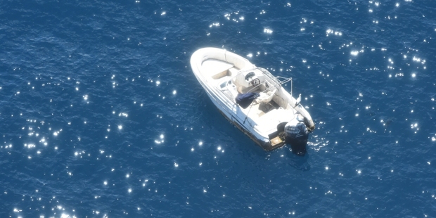 New Zealand Defence Force Orion finds the missing Kiribati fishermen. Photo / Defence Force