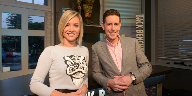Hayley Holt and Wallace Chapman are keeping the wheels of Back Benches turning for a ninth season.