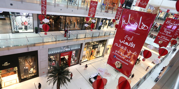 The Dubai Mall shopping complex, operated by Emaar Malls Group, in Dubai. Photo / Chris Ratcliffe