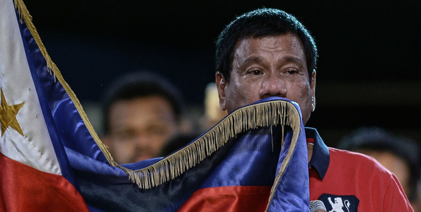 Rodrigo Duterte. Photo / AFP-Getty, Washington Post