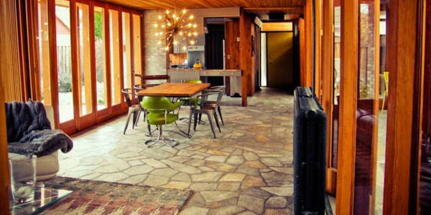 The beautiful ranch is located in Boise not far from the border of Oregon and includes ample space for guests who check in. Photo / Airbnb