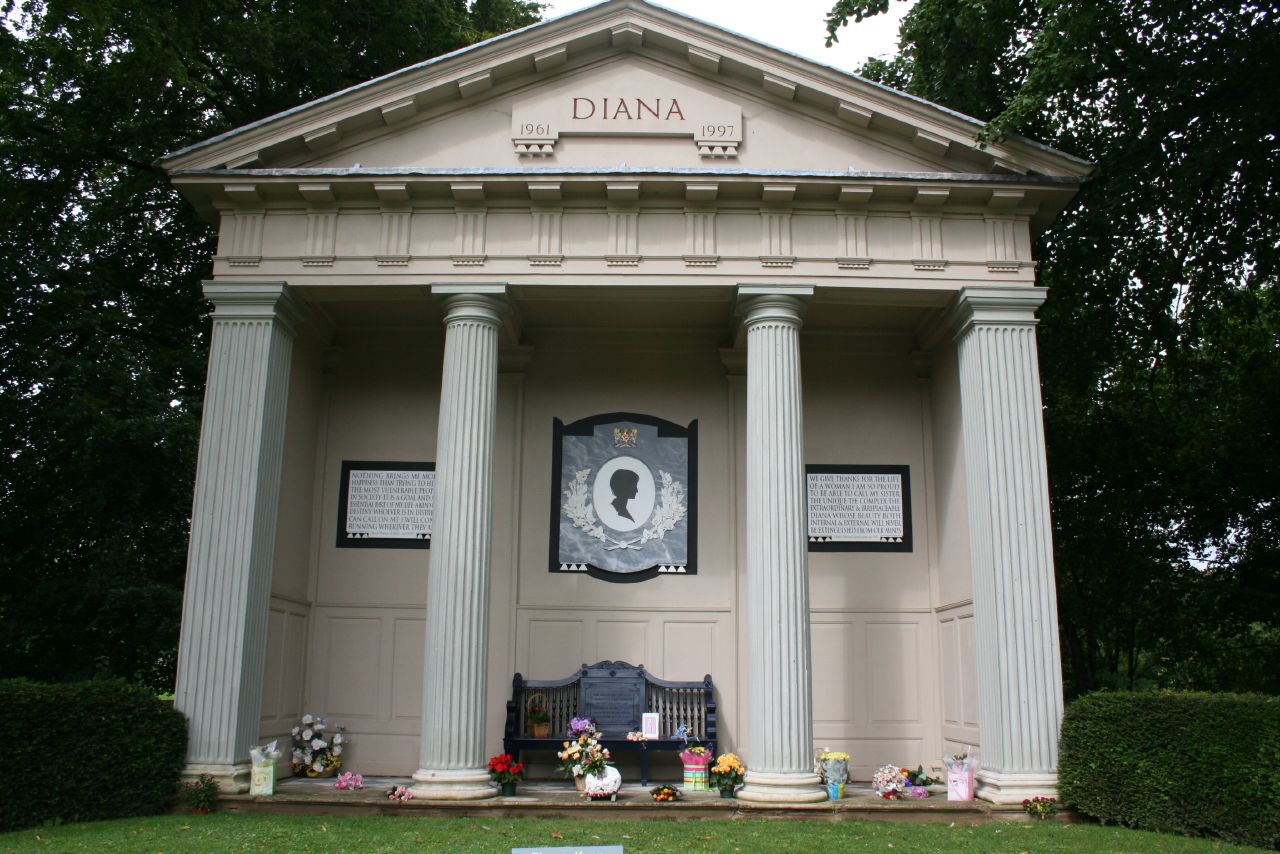The Princess Diana memorial at Anthorp House. Photo / nc_pepsi via Flickr