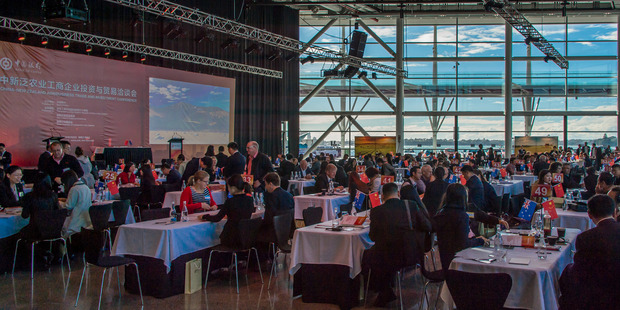 55 Chinese companies met with 120 New Zealand firms in a "match-making" scenario. Photo / Supplied