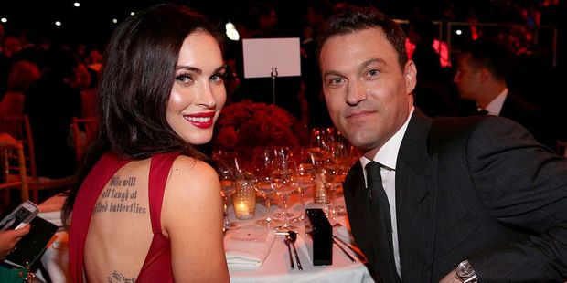Megan Fox with husband Brian Austin Green. Photo / Getty Images
