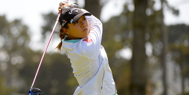 Lydia Ko makes a tee shot during the Swinging Skirts LPGA Classic. Photo / Getty Images