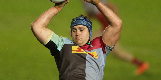 Former Wallabies captain James Horwill in action for London-based Harlequins earlier this year. Photo / Getty Images