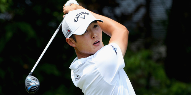 Danny Lee plays during Round Three at the AT&T Byron Nelson. Photo / Getty Images