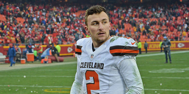 NFL quarterback Johnny Manziel's off-field antics have been well documented. Photo / Getty