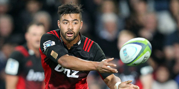 Richie Mo'unga in action for the Crusaders. Photo / Getty