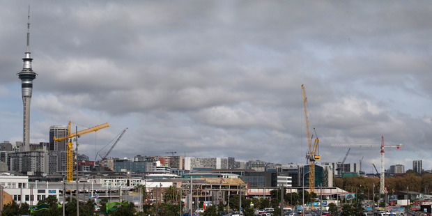 Photographer Nick Reed captured this image from the Wynyard Quarter's gantry. Photo / Nick Reed