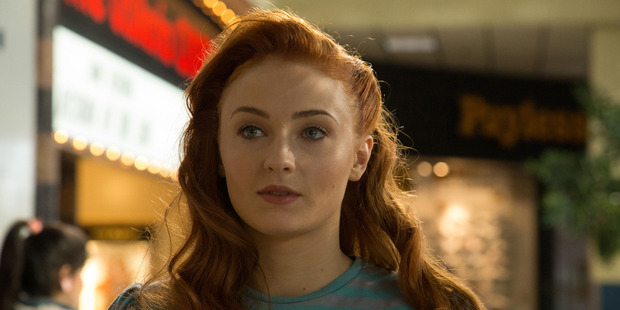 Actress Sophie Turner stars as Jean Grey in the movie, X-Men: Apocalypse.