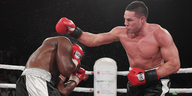 New Zealand Heavyweight boxer Joseph Parker v French Cameroon boxer Carlos Takam. Photo / Photosport