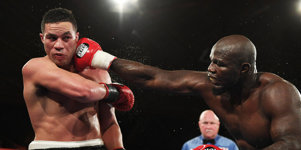 New Zealand Heavyweight boxer Joseph Parker v French Cameroon boxer Carlos Takam. Photo / Photosport.co.nz