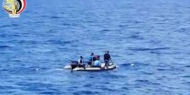 EgyptAir flight MS804 sent automated messages signalling smoke on-board before plunging into the Mediterranean, the French aviation safety agency said. Photo / AP