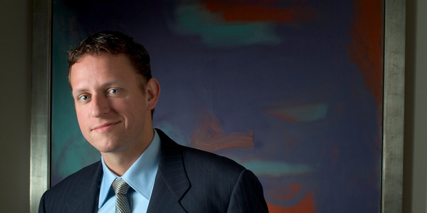 Billionaire American technology entrepreneur Peter Thiel. Photo / supplied