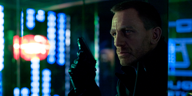 Daniel Craig as 007 in Skyfall.