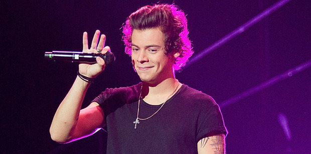 Harry Styles is at the centre of a bidding war. Photo / Martin Hunter