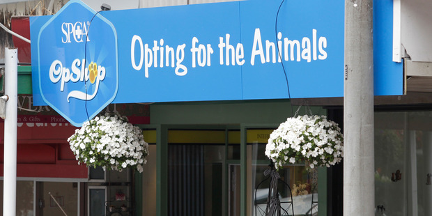 SPCA op shop. Photo/file