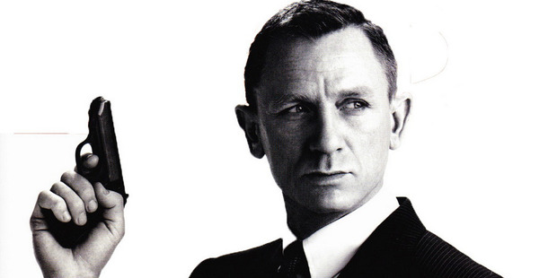 Daniel Craig as James Bond.