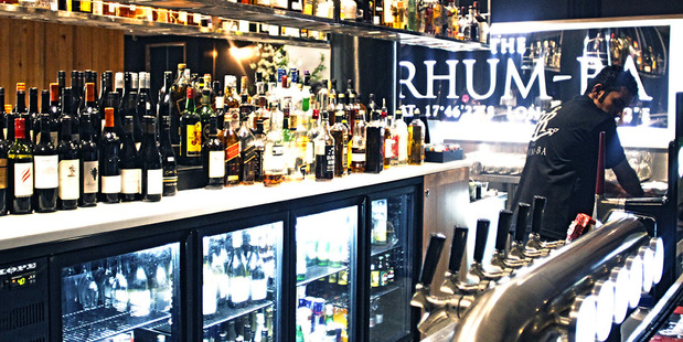 Choose from more than 100 rums at The Rhum-ba, Denarau Yacht Club.