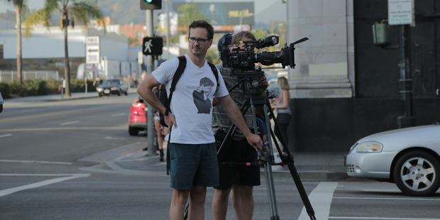 David Farrier in a scene from his documentary Tickled. 