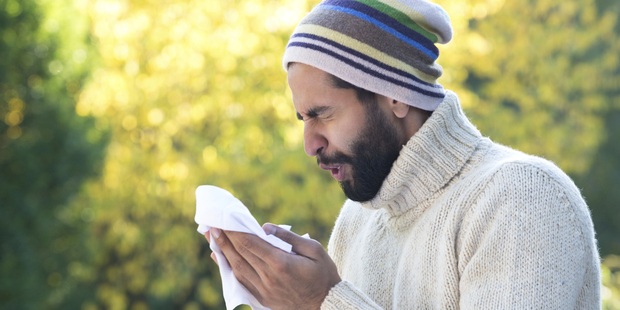 If you were born in winter or autumn, you may be more at risk of allergies. Photo / Getty