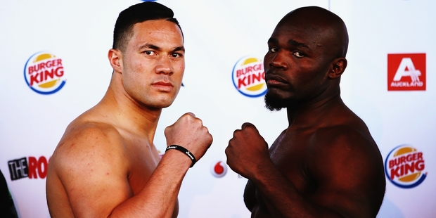 TVNZ viewers saw only stills from the Joseph Parker-Carlos Takam fight. Photo / Getty Images